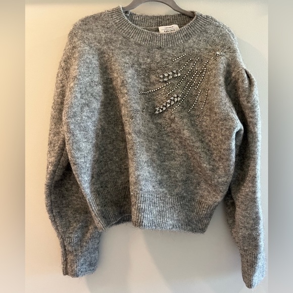 & Other Stories Embellished Sweater (Medium) - Picture 2 of 4